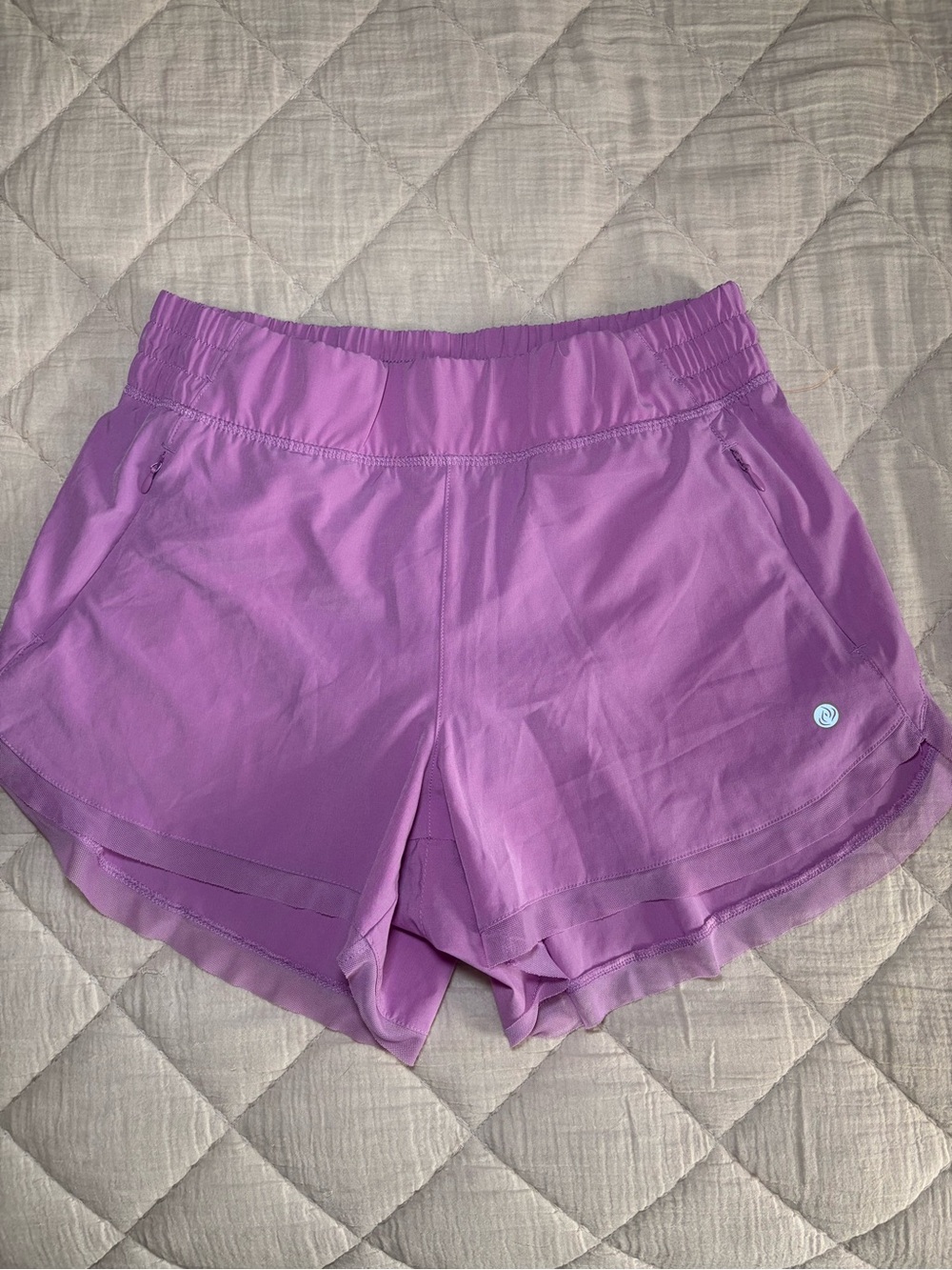 Apana Lilac Performance Running Shorts with Liner Medium